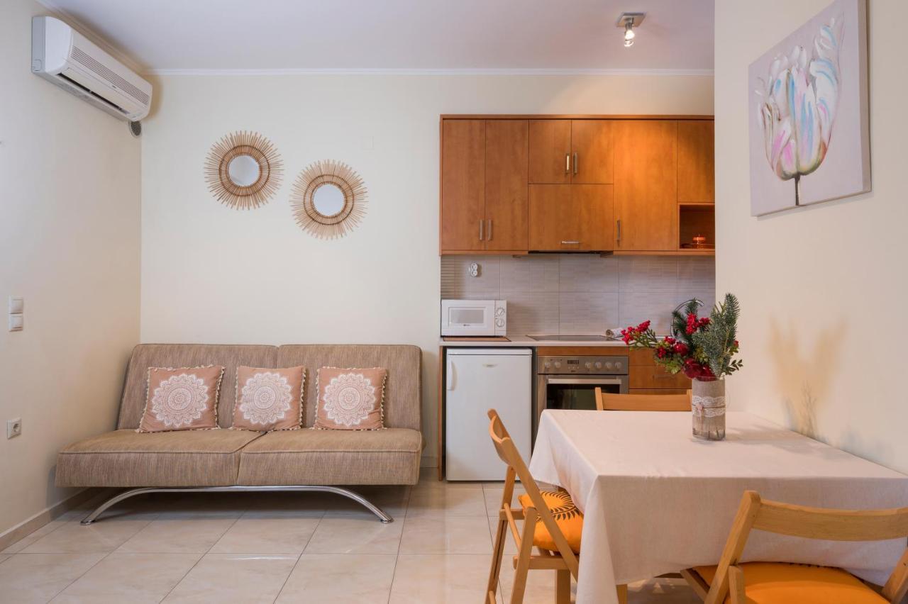 Апартаменты Luxury Coastal Retreat, Mountain View Balcony With Palm Trees & Parking Ханья Экстерьер фото